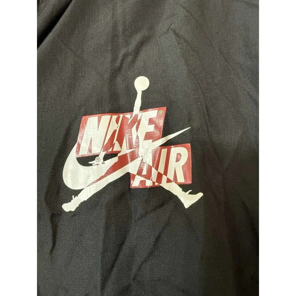 Air Jordan Track Jacket Full‎ Zip Boys X-Large 16 Black Red.  J81